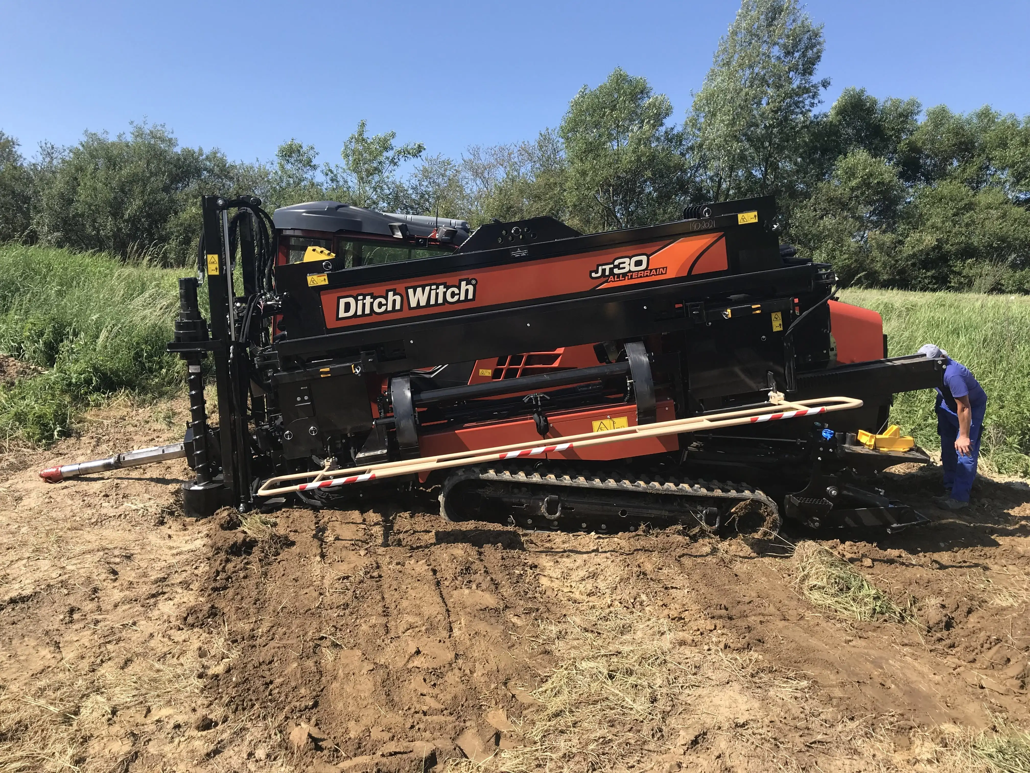 HDD - Horizontálne riadené vŕtanie (Horizontal Directional Drilling)